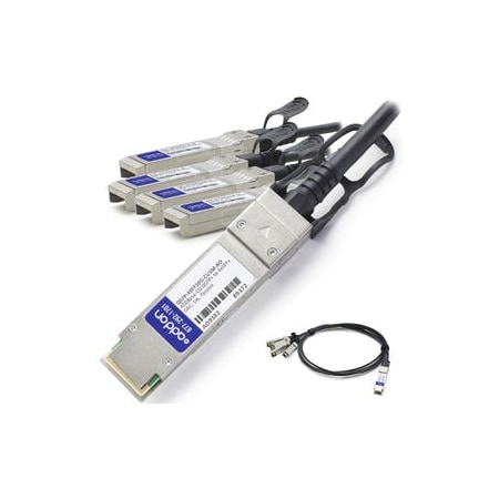 Add-On Addon Cisco Qsfp-4Sfp10G-Cu1M Compatible Taa Compliant 40Gbase-Cu QSFP-4SFP10G-CU1M-AO